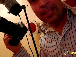 Lou Charmelle and Max Cortes in a Private Red Room Scene