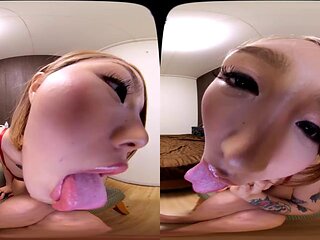 Elle Sato  Cumshot Control! A Slut Gives you JOI with Elle Sato - Petite Asian Jerk Off Instruction: VR Porn