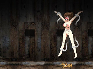 underground monsters pull her onto their members and fertilize her