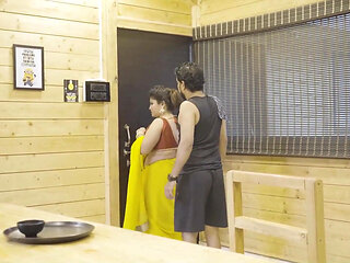 Husband and Wife Both Fucked Together with Their Servant, a Hardcore Threesome Sex Story