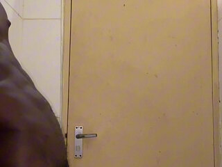 BBC having a quickie in the office bathroom