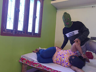 Horny Indian College Girl Comes To Private Room To Fun With Her Boyfriend