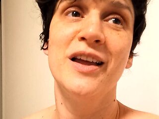 Busty brunette bitch with big boobs