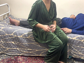 I was caught by my son while playing with my daughter-in-law