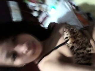 Striptease by an Amateur Cute Chinese Girl