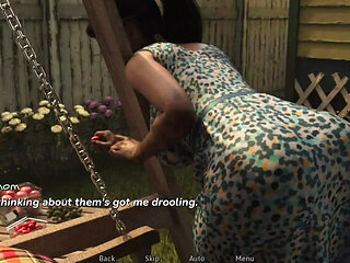 Stepmom Gardening Help - Tempting Love Scene with Big Tits MILF