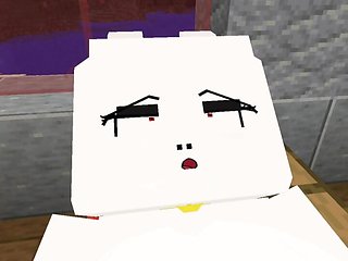 Minecraft Jenny Mod Toriel is horny and is ready to fuck and suck