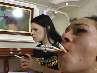 Face Slapping Lesbian Domintaion - the Machine of Slap