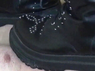 Stepping with Boots on the Naked Body