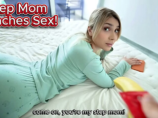 how to use a condom? - step mom teaches sex!
