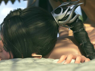 Shadowheart x Halsin Secret Romance Scene Hentai 3D Animation Uncecored