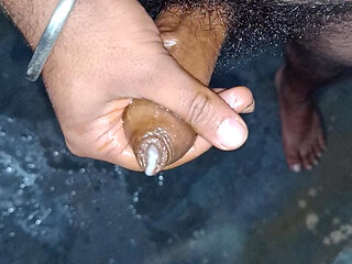 Oiling up and cumming with a glimpse of asshole and armpits.