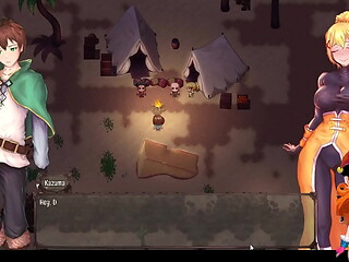 Konosuba hentai game -This godness corrupted our horny world