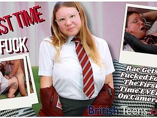 First Ever Porn Fuck For Hot 18 Year Old Student Rae