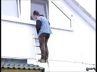 Busty Housewife Gets Hard Fuck from Husband - Big Tits Anal Blowjob