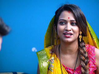 DESI BIHARI BHABHI HARDCORE THREESOME SEX WITH HER TWO DEBAR WHEN SHE WAS ALONE AT HOME FULL MOVIE ( HINDI AUDIO )