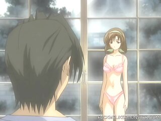 Japanese teen slut gets her pussy banged hard by her man