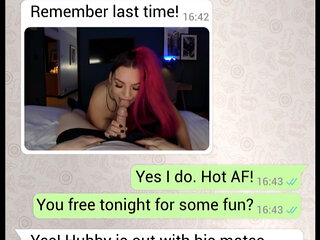 Cheri Pi Whatapp Sexting an Old Man