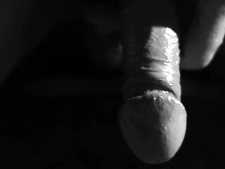 Close Up Artistic Touching in Black and White