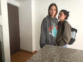 A Lesbian Dominates Me Before I Go to Work