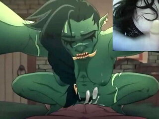 Derpixon 2D Hentai: Cursed Prince Femdom with Demon Girl Part 2 - Ivy Adventure Big Tits Solo