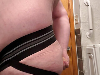 Chub plays with Dildo and Fat 1