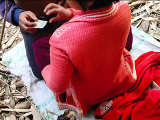 Desi Hindi Girlfriend Fucking her Boyfriend outdoors 1, Hot girl ka desi video xxxvideos