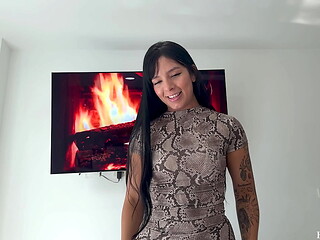 Daniela comes home with a pleasant surprise in her ASS - Daniela Ortiz