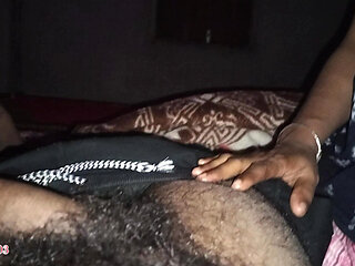 Friend's Attractive Wife Sucking Hard.