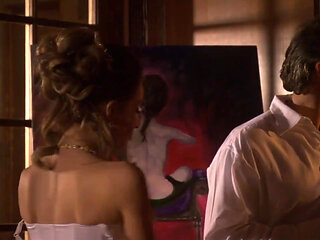 Elegant bitch takes a massive cock