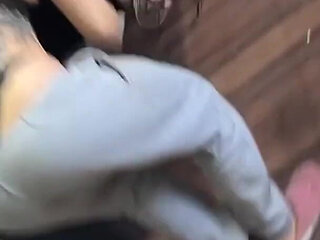 Camila Vegas Voyeur Interrupted Cleaning - Surprise on the Face and Butt (complete)