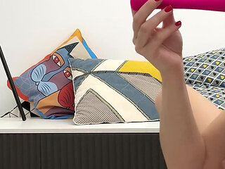 Horny Brunette First Live Begging watch Me Lose Control