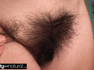 NAUGHTYNATURAL - Hairy Lesbian Casting Couch Brujx Babe & Nikki Silver XXX Amateur Audition Scene