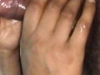 Oil Massage and Huge Cum Shot From My Girlfriend Hand