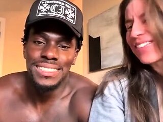 Babe brunette in webcam