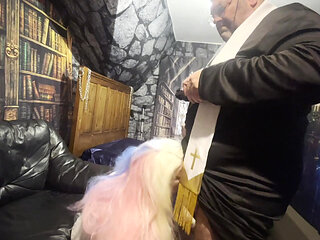 Part 2:-Vicar and the naughty college student!