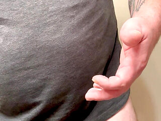 Amateur chastity slave chastity cage try on tutorial