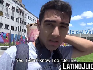 LatinoJuice.com - Bruno &amp_ Lio - Utilizing my blessed huge cock to penetrate bearded Lios wet hole