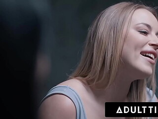 ADULT TIME - PAWG Sex Addict Anna Claire Clouds Taunts Cop During Interegation Into HARD ROUGH SEX!