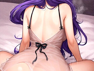 Purple Hair Bitch Loves Taking Dicks