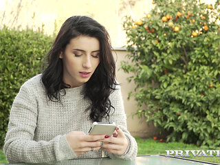 Sasha Colibri starts with a hot anal scene