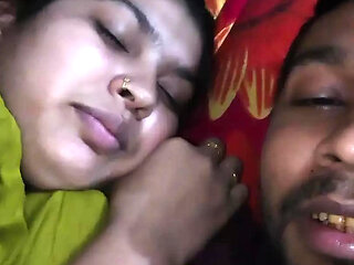Newly married couple's cute caring husband wife love viral video