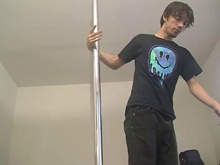 Stripper Pole Stroke Show! - Chad Turner