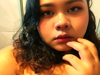 AJSXX99 - She took off her hijab to show you her huge, beautiful breasts.