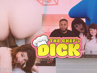 Big Ass Roommate Bea York Gives Under Table Blowjob to BBC Streamer Artemis