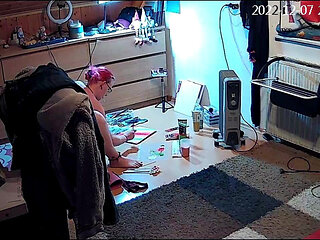 Caught Drawing Nude Again