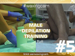 54 Male Depilation Training