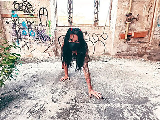 Sexy Vanessa Anal Cosplay Bride Fetish Outdoor HD