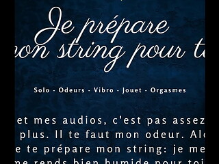 Je pr&eacute_pare mon string pour toi - french audio solo female