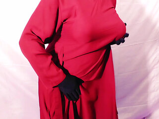 Indian beautiful hijabi Muslim couple thirsty for sex